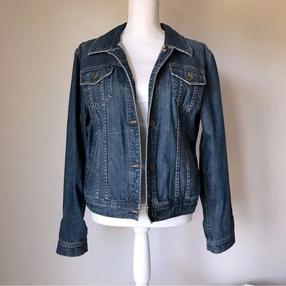 Lauren Jeans Co premium jean jacket - Picture 1 of 10